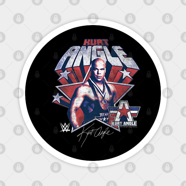 Kurt Angle Patriotic Americana Magnet by Holman